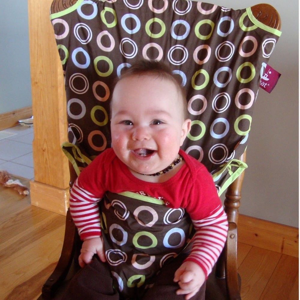 TOTSEAT Baby travel portable fabric highchair